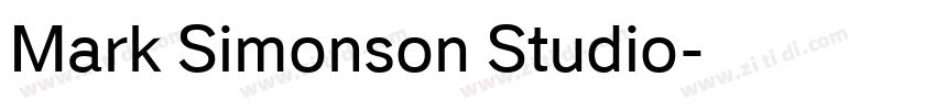 Mark Simonson Studio字体转换